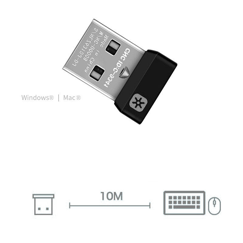 Logitech Logitech USB Youlian Receiver Wireless Mouse Keyboard Receiver Genuine Boxed Brand New