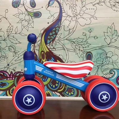 Plastic No-pedal Baby Kids Push Balance Bike Three Wheels Tricycle Baby Mini Balance Bike