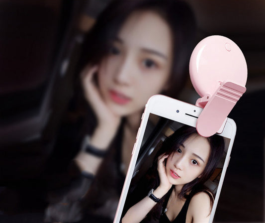 Portable mobile phone lighting