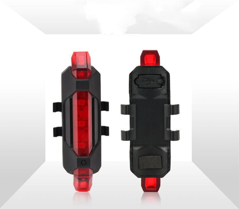 Bike Bicycle Light USB LED Rechargeable Safety Set Mountain Cycle Front Back Headlight Lamp Flashlight Bike Accessories