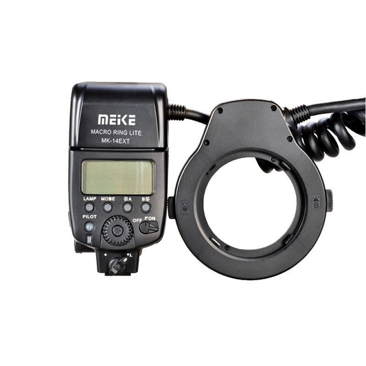 Meike MK-14EXT Ring Macro Flash Auto Metering TTL for Canon 5D4 SLR