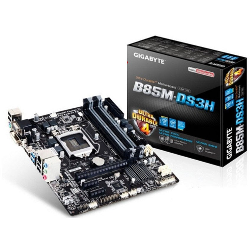 Gigabyte Ga-B85M-Ds3H B85 Motherboard Supports 1150-Pin b85m-f h81 z87