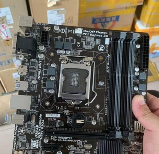 Gigabyte Ga-B85M-Ds3H B85 Motherboard Supports 1150-Pin b85m-f h81 z87