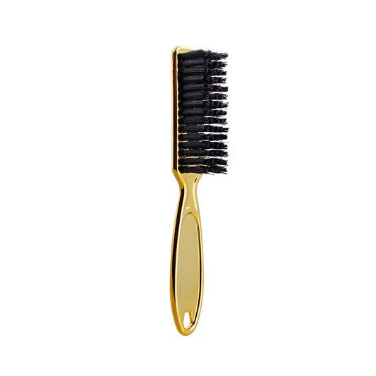 Retro Gradient oil Head Electroplating Broken Hair Sweeping Neck Cleaning Beard Brush Hair Salon Hairdressing