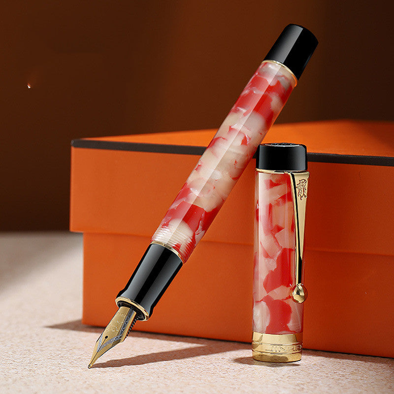 Tofu Fountain Pen Men And Women Special High-End Business Office Iridium Pen Gift Ink Pen