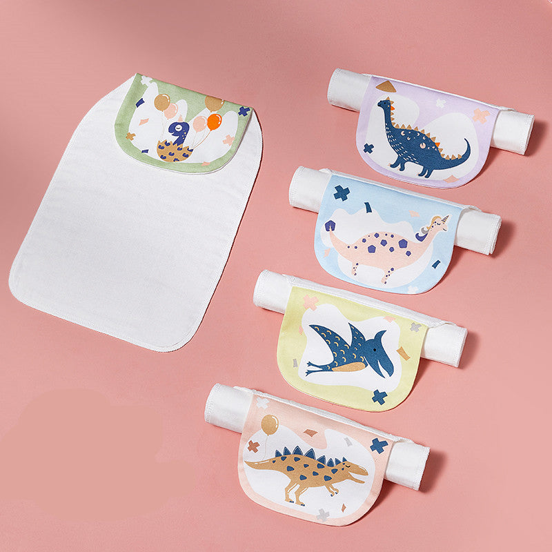 Baby Cotton Sweat-absorbent Towel, Sweat Towel Pad Back
