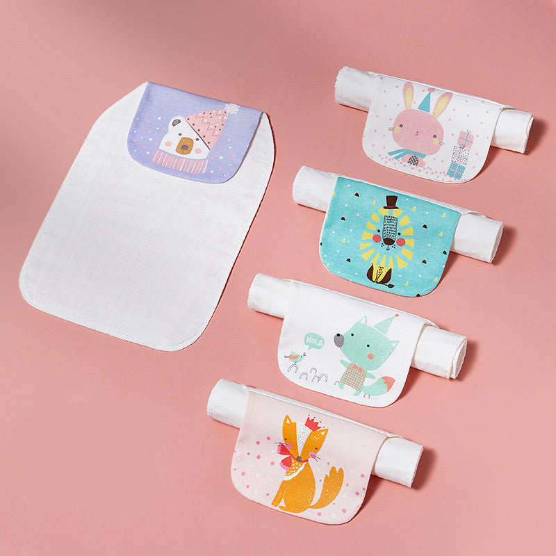 Baby Cotton Sweat-absorbent Towel, Sweat Towel Pad Back