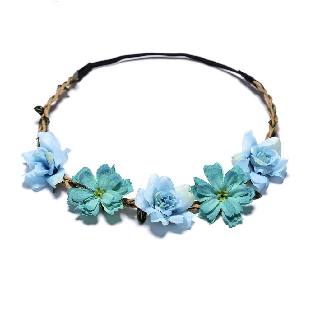 Small Gesang Flower Rose Headband