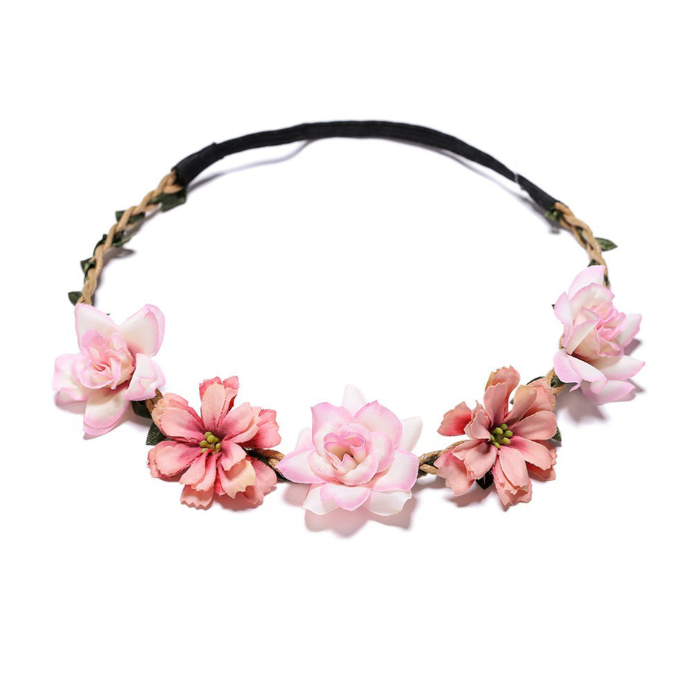 Small Gesang Flower Rose Headband