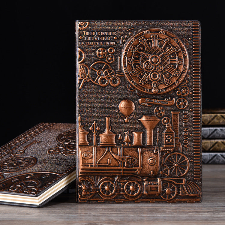 European Relief Retro Notepad Diary