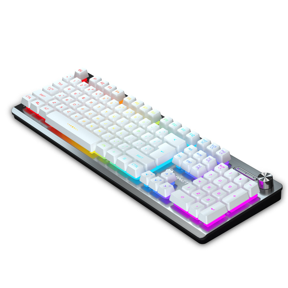 Wolftu Outer Code Spot Supports Usb Mixed Color Mechanical Axis Gaming Wired Keyboard