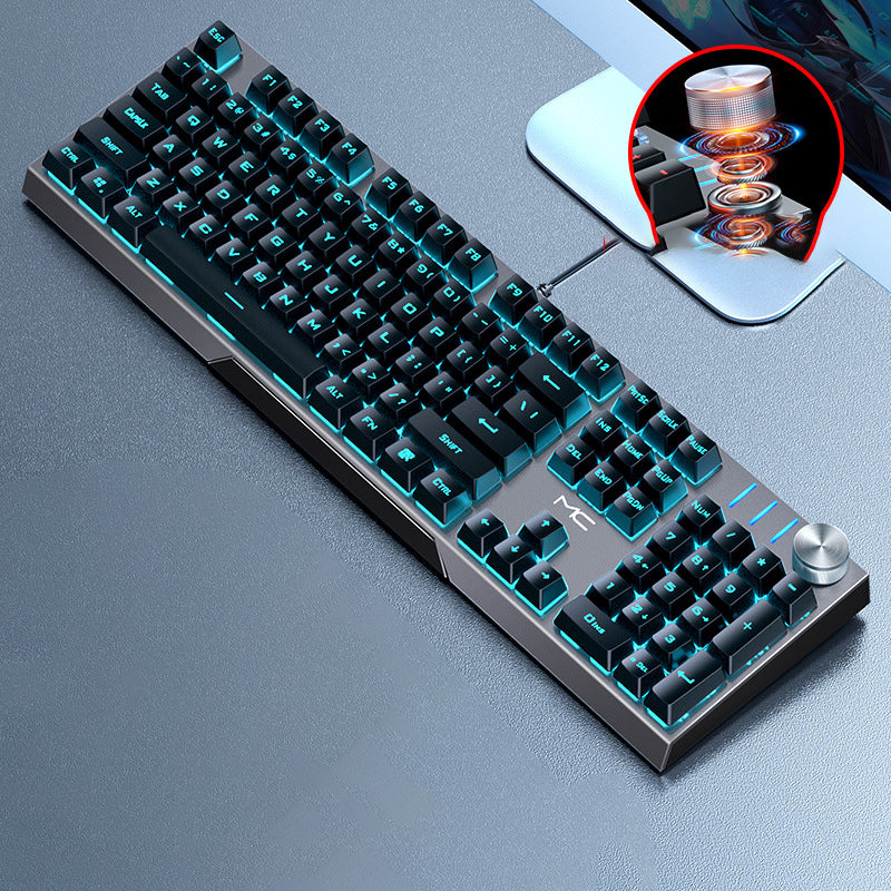 New Mechanical Keyboard Green Axis Black Axis Tea Axis Red Axis Gaming Gaming Desktop Computer Wired