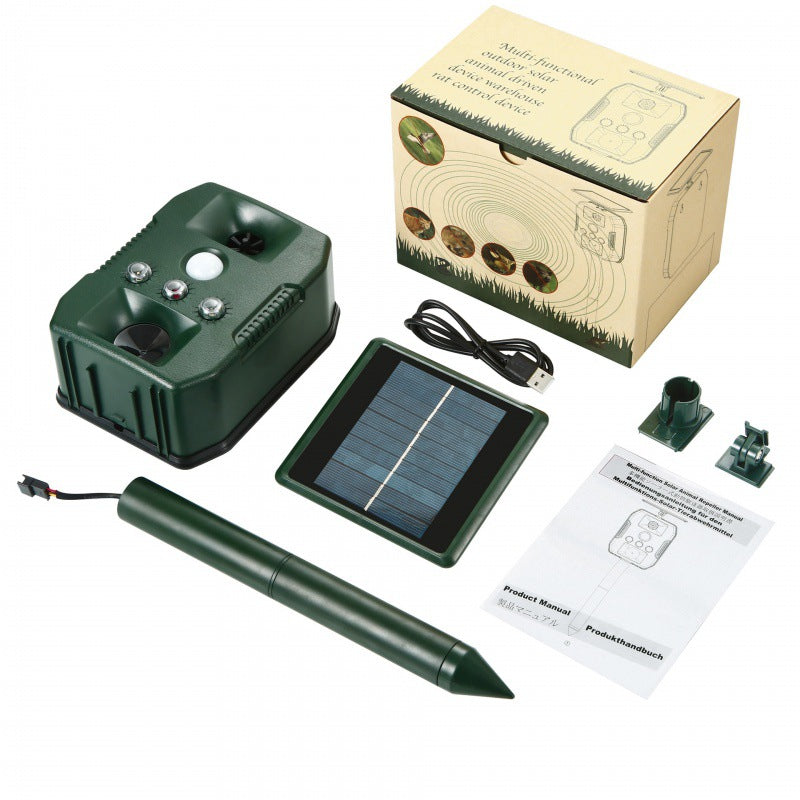 Solar Rodent Killer And Bird Repellent Ultrasonic