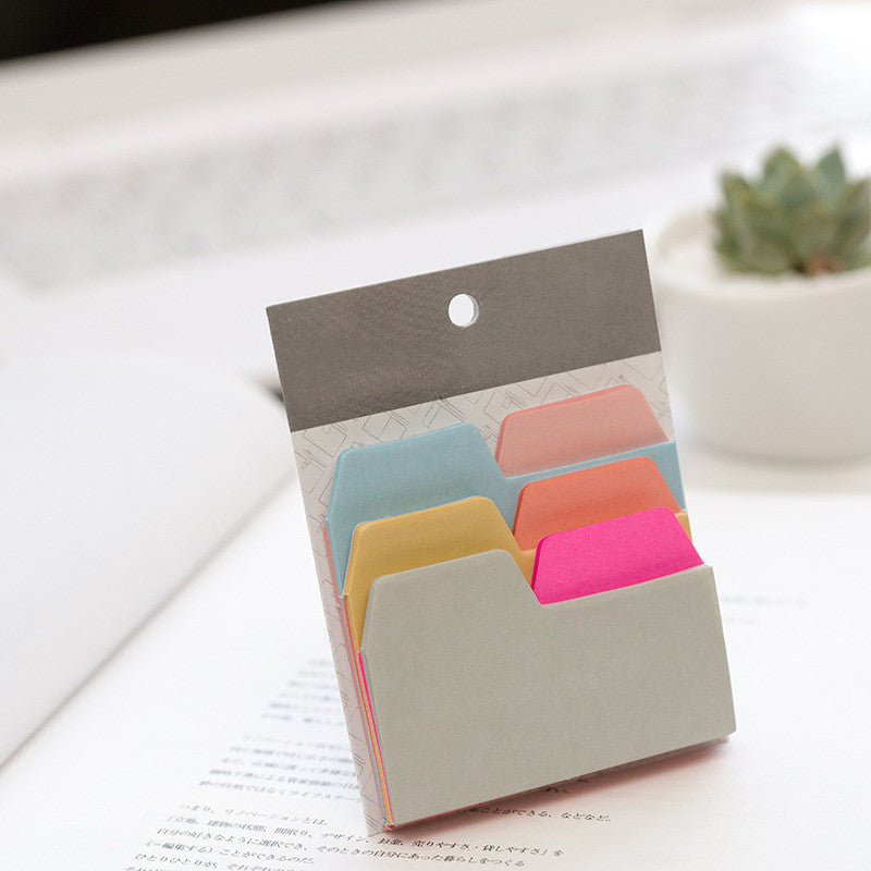 Six Color Index Post It Note N Times Paste Color Index Note Hand Account Tool