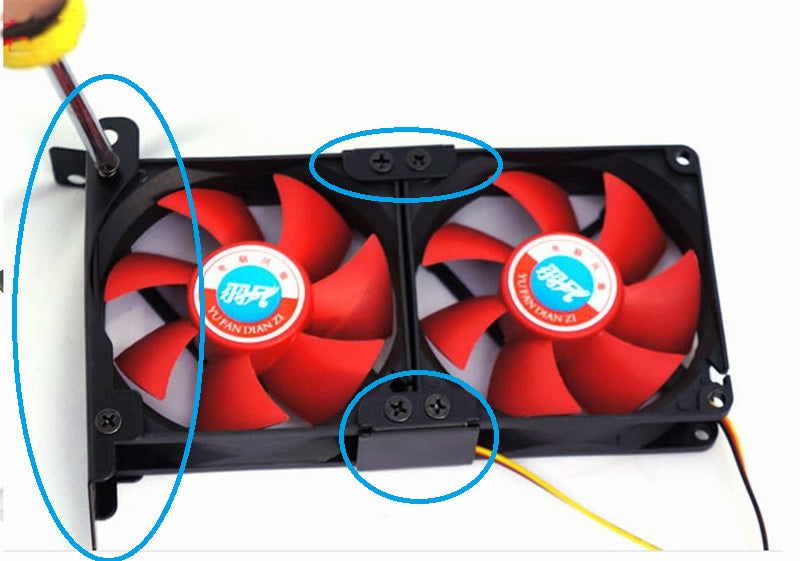 Graphics Card Companion Cooling Fan 8CM 9CM Fan Bracket