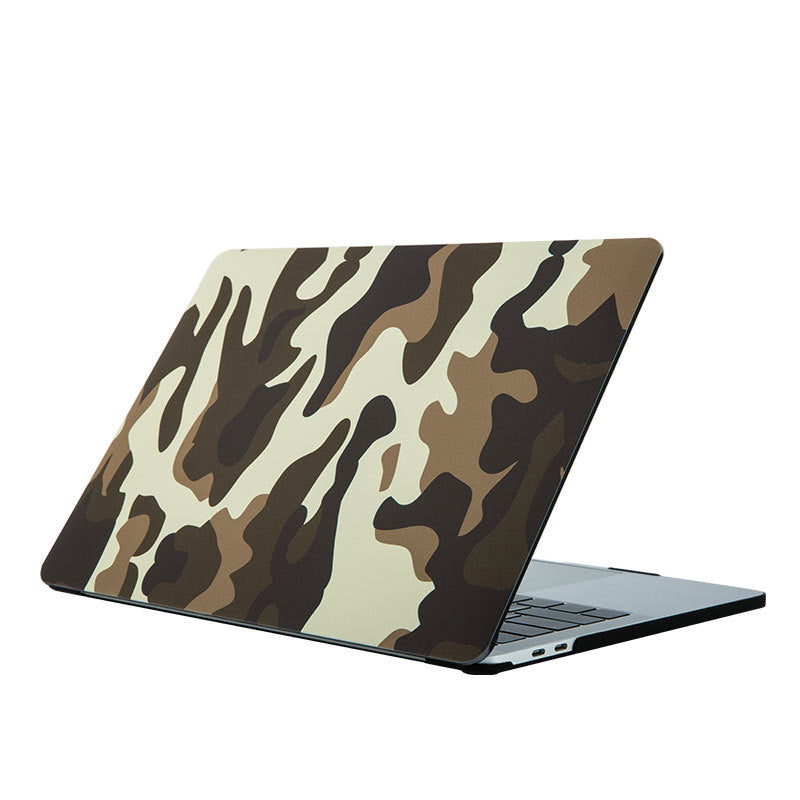 Compatible with Apple, Macbook Notebook Computer Protective Shell Air13 Shell Frosted Painted Marble Protective Cover