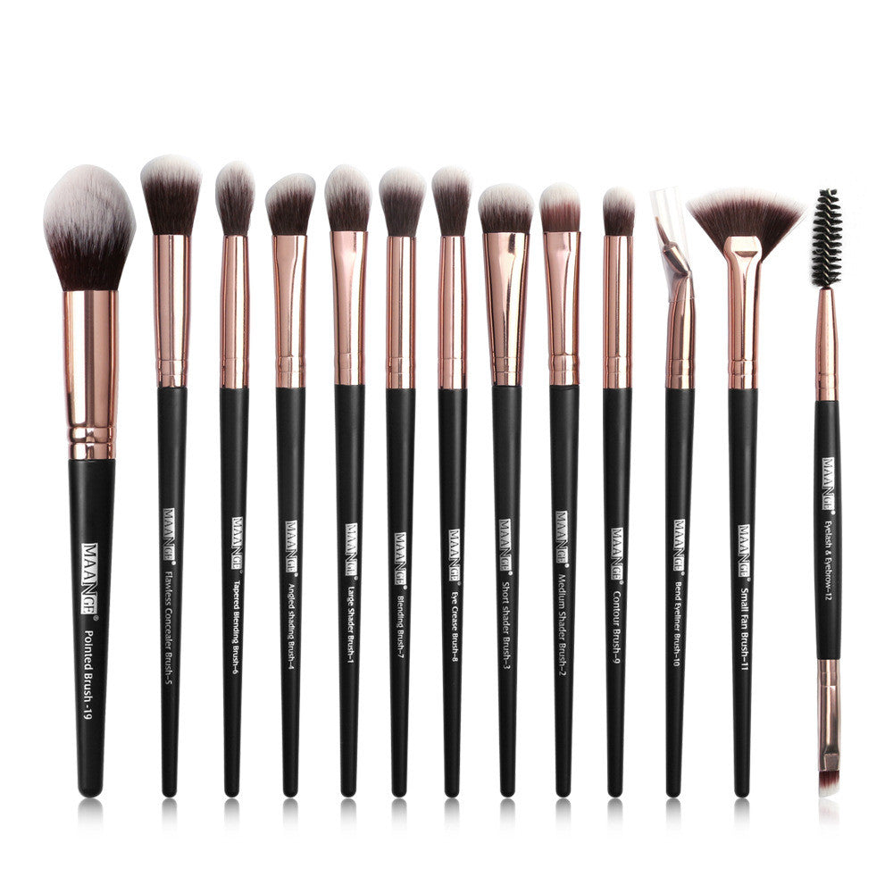 Factory Direct Sale Maange New Product 13 Eye Makeup Brush Set Eyeshadow Brush Beauty Tools Hot Sale