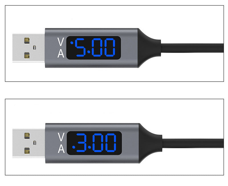 Intelligent Display Current Line Voltage Data Line