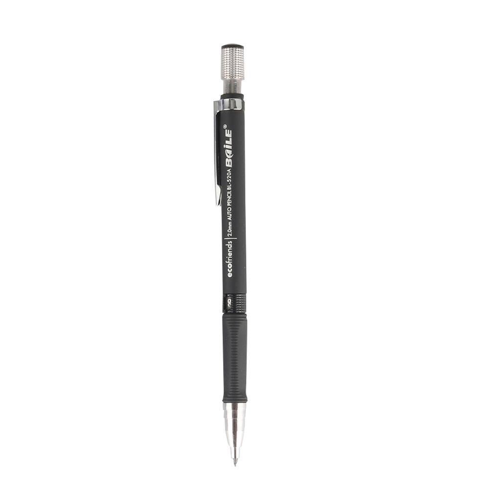 Mechanical Pencil 2B Test, Press The Core, Drawing And Writing Mechanical Pencil