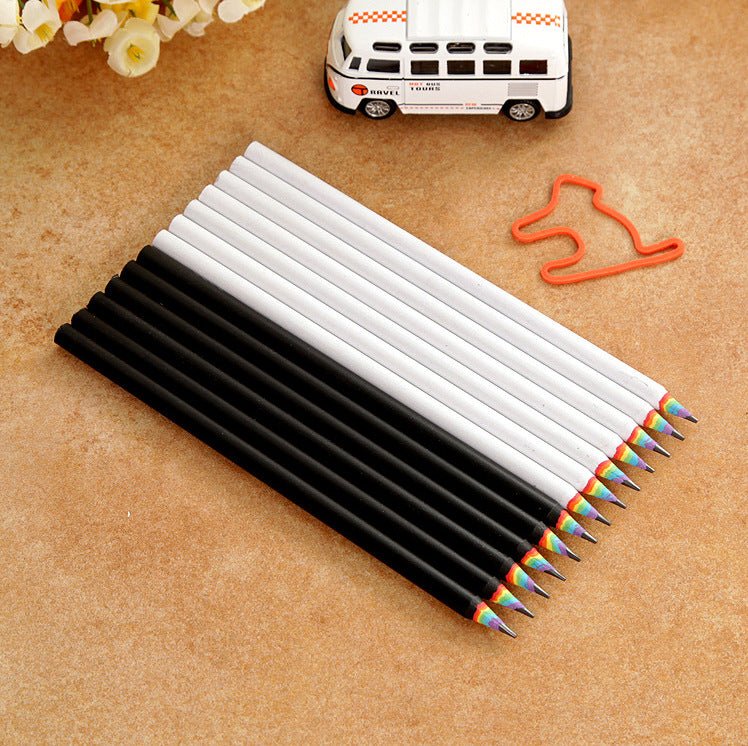 Rainbow HB Environmental Pencil Creative Stationery