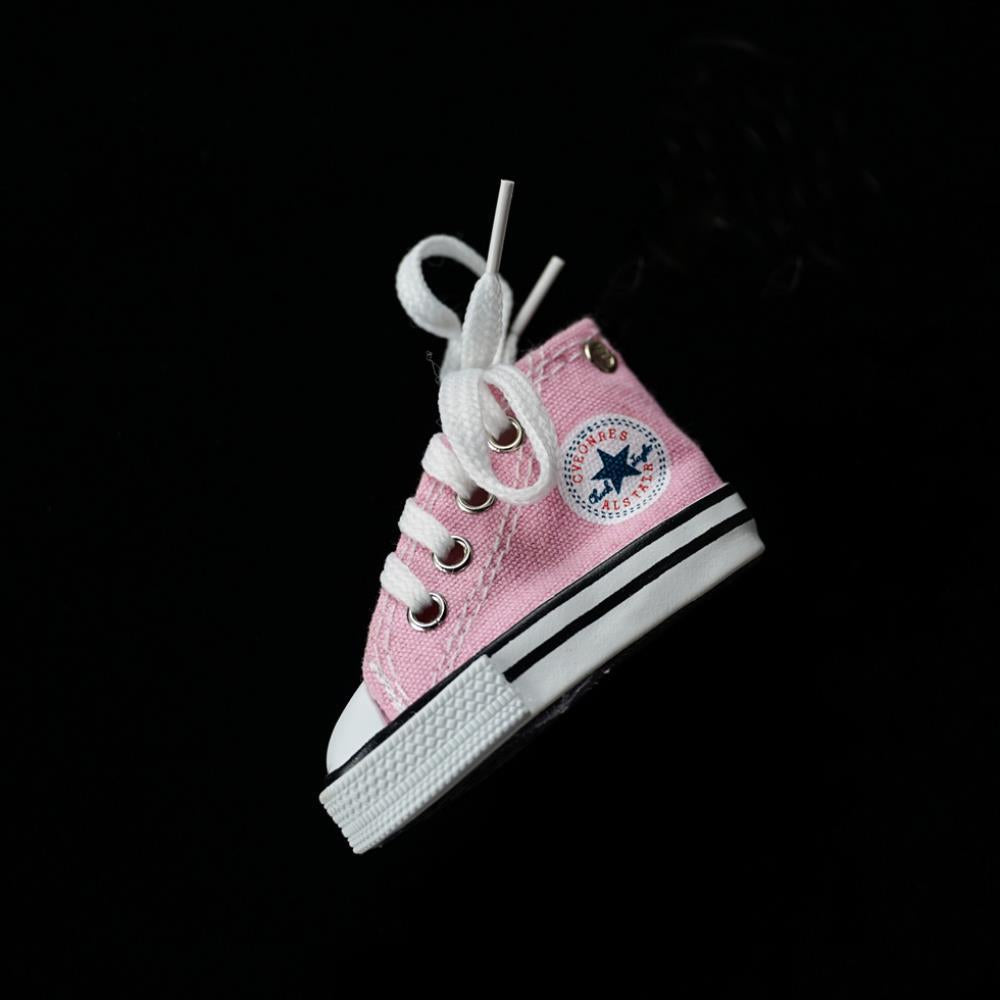 Compatible with Apple, Motorcycle Side Tripod, Canvas Shoes, Electric Bike, Bicycle Support Foot Support, Mini Shoe Decoration