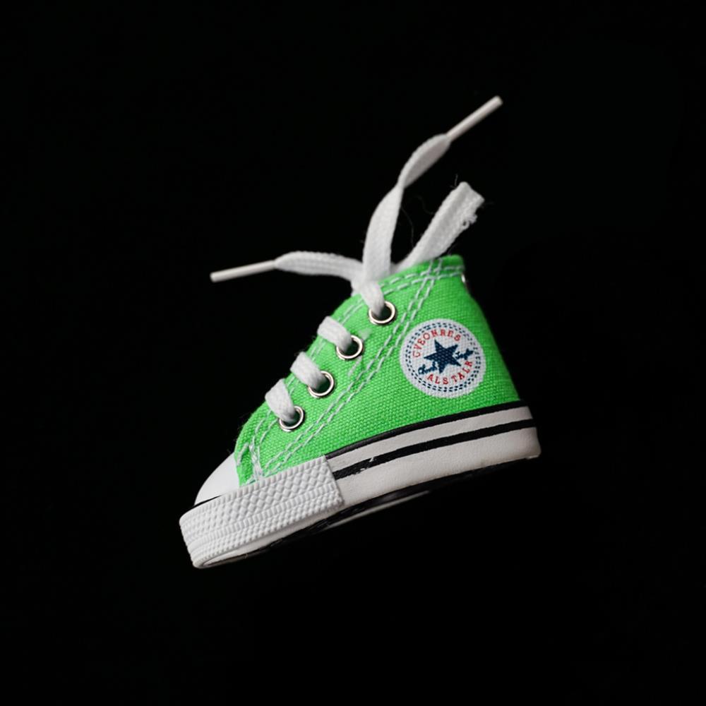 Compatible with Apple, Motorcycle Side Tripod, Canvas Shoes, Electric Bike, Bicycle Support Foot Support, Mini Shoe Decoration