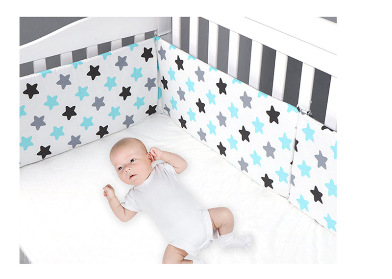 Baby Bed Thicken Bumper One-piece Crib Around Cushion