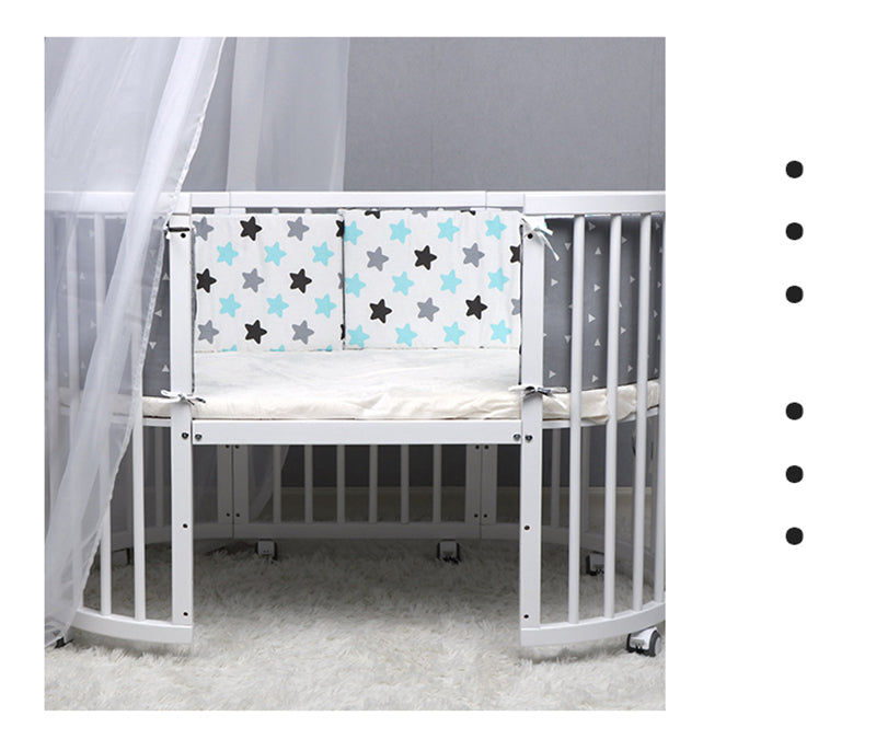 Baby Bed Thicken Bumper One-piece Crib Around Cushion