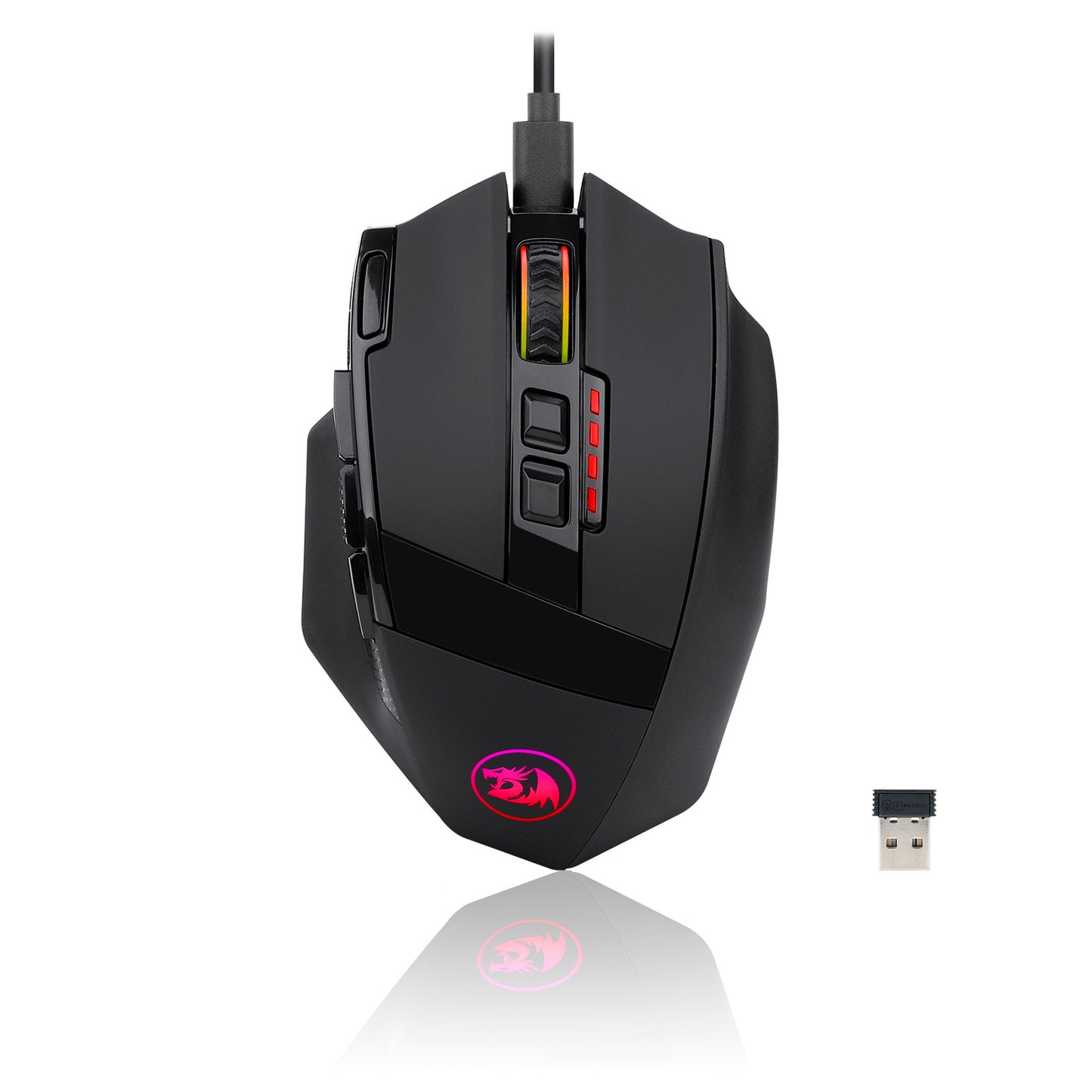 Redragon Red Dragon M801P Gaming Mouse Wired And Wireless