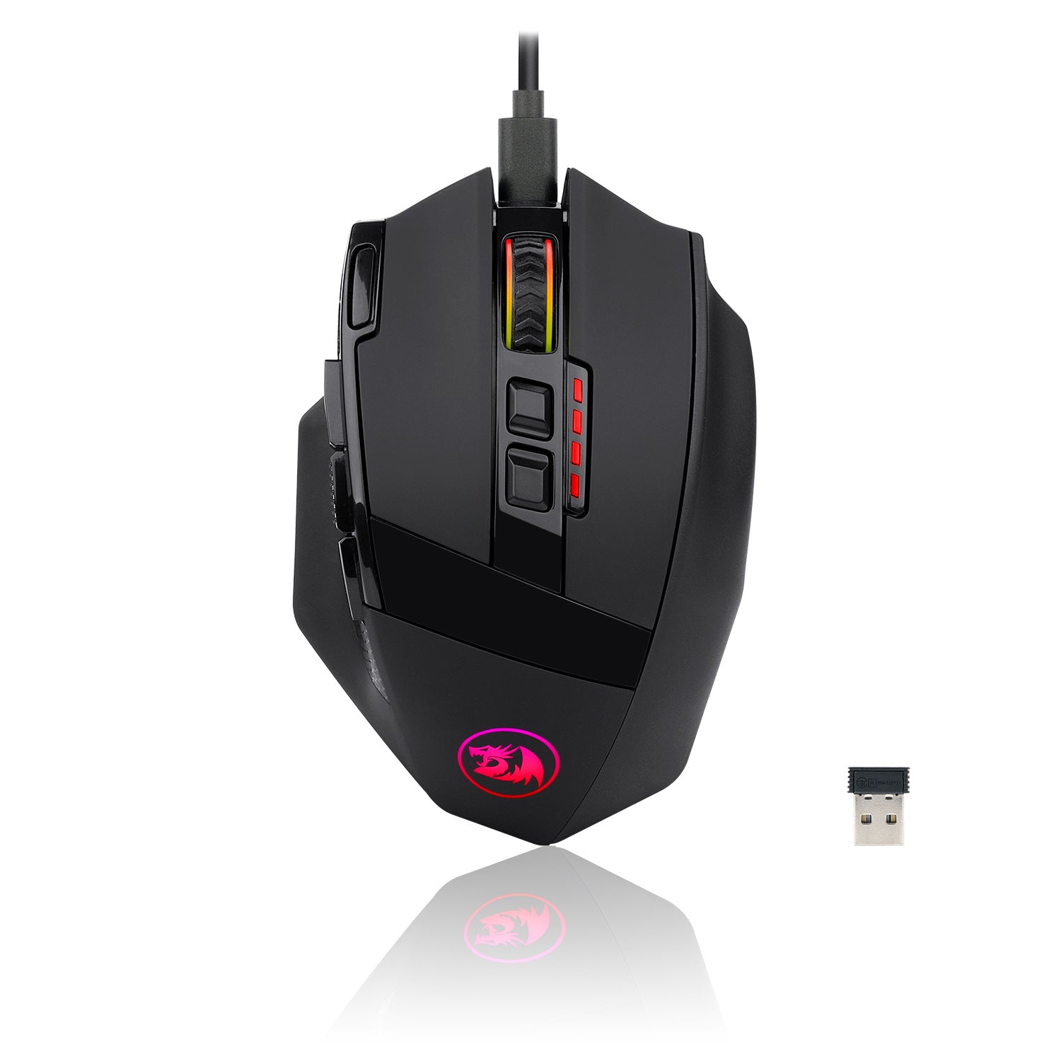 Redragon Red Dragon M801P Gaming Mouse Wired And Wireless