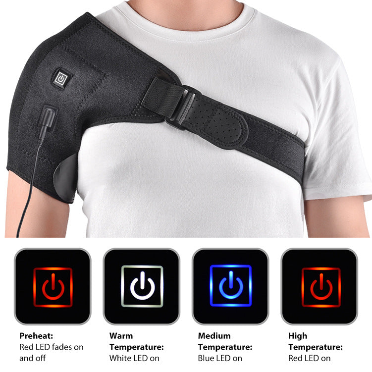 Electric Heating Pad With One Shoulder