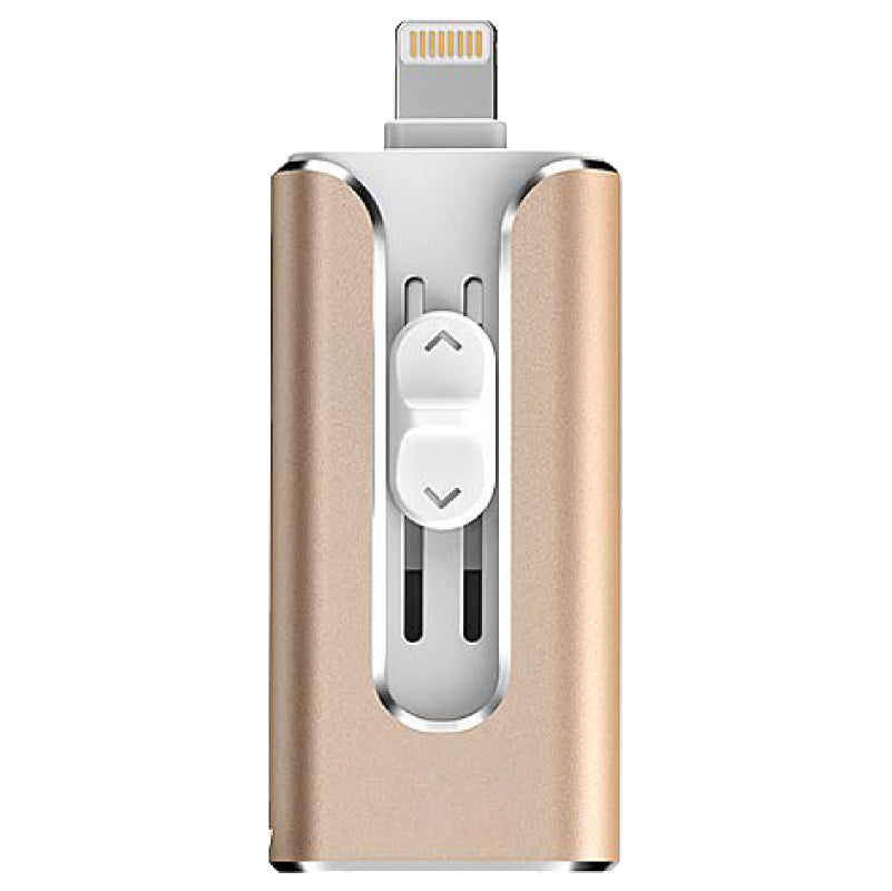 Compatible with Apple , Suitable For Android Computer Three-in-one Metal USB Flash Drive