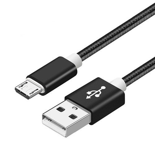 Compatible WithApple , Data Cable Nylon Braided V8 Charging Cable