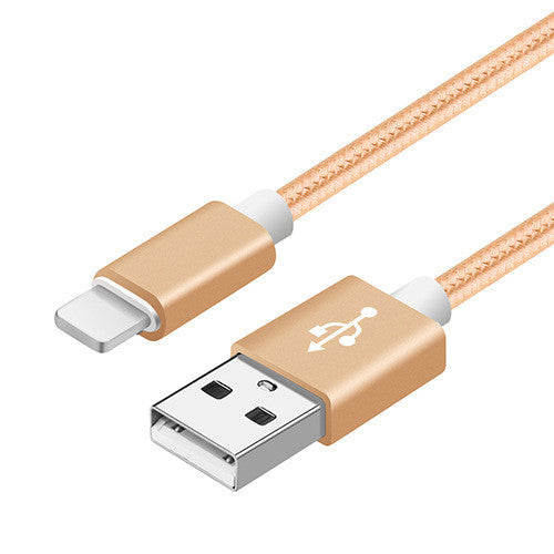 Compatible WithApple , Data Cable Nylon Braided V8 Charging Cable