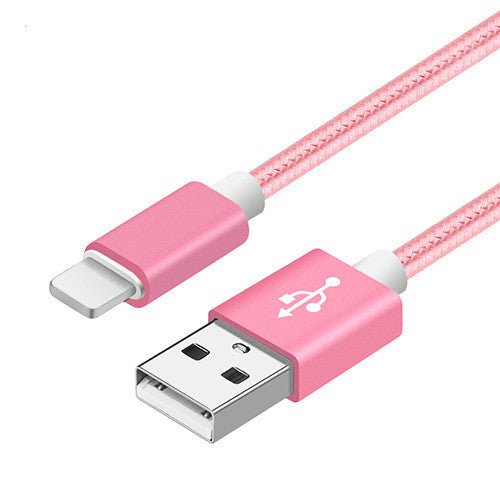 Compatible WithApple , Data Cable Nylon Braided V8 Charging Cable