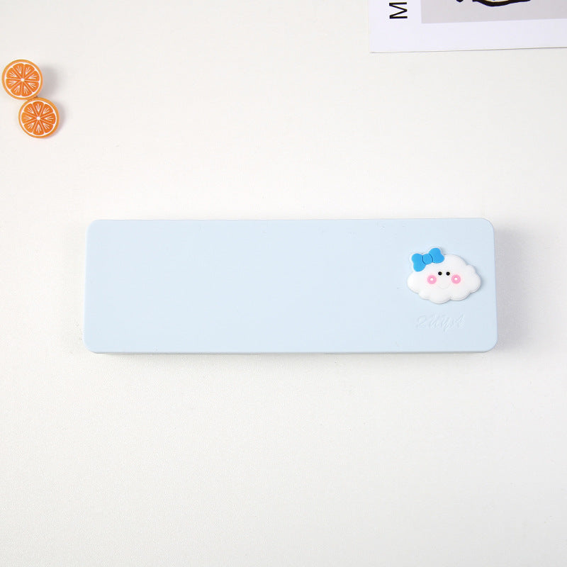 Korean version of ins candy color cartoon pencil case