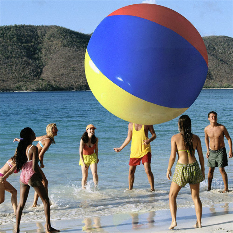 Inflatable Beach Ball Playing Water Polo Beach Volleyball Body