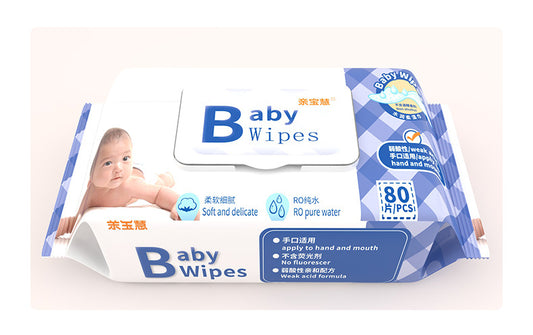 Baby Wipes 80 Pcs Puff Baby Hand And Mouth Wipes