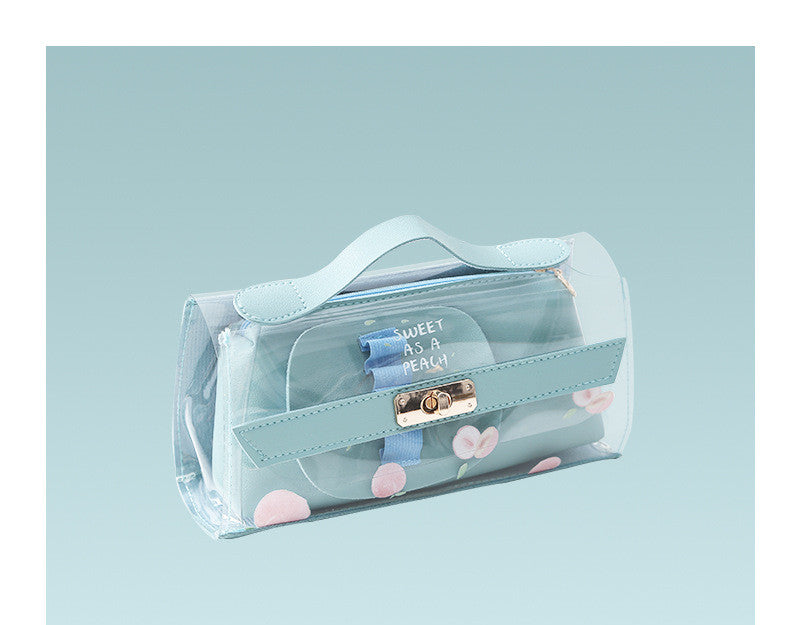 Cute Cosmetic Bag And Stationery Bag