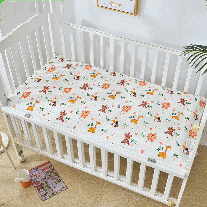 Baby Cot Cover Children's Cotton Bedspread Mattress Cover