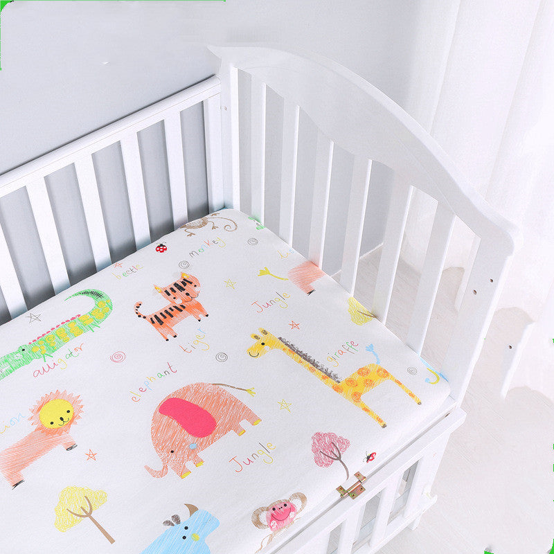 Baby Cot Cover Children's Cotton Bedspread Mattress Cover