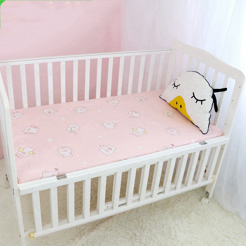 Baby Cot Cover Children's Cotton Bedspread Mattress Cover