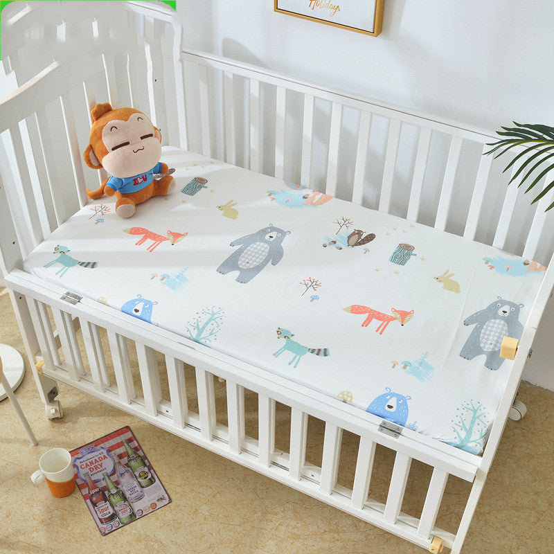 Baby Cot Cover Children's Cotton Bedspread Mattress Cover