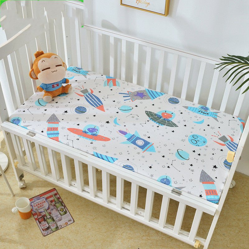 Baby Cot Cover Children's Cotton Bedspread Mattress Cover