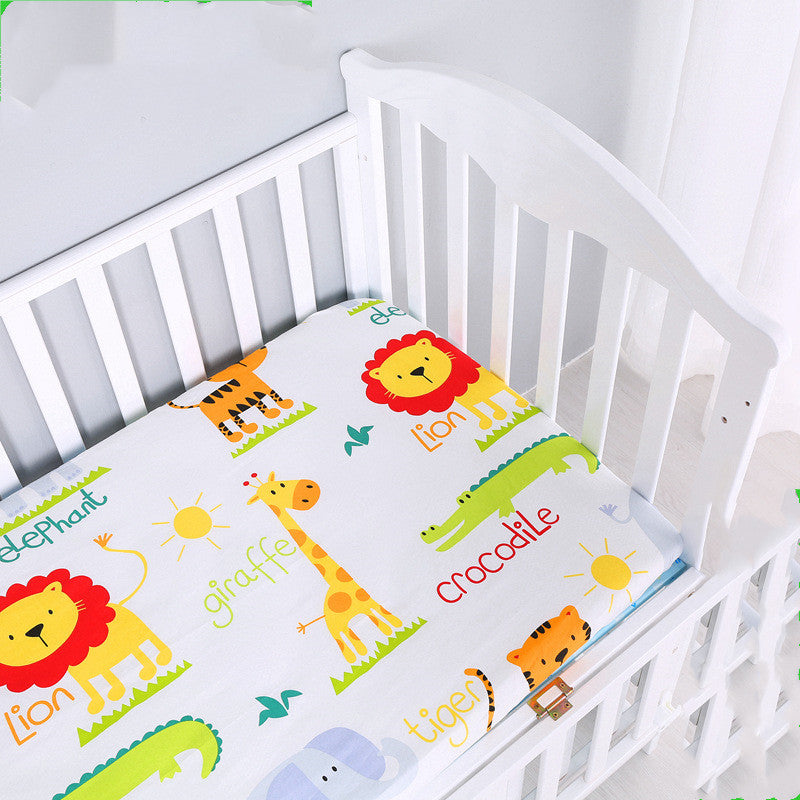 Baby Cot Cover Children's Cotton Bedspread Mattress Cover