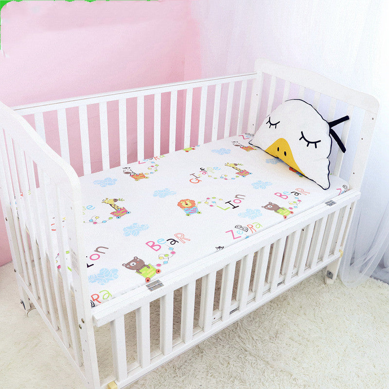 Baby Cot Cover Children's Cotton Bedspread Mattress Cover