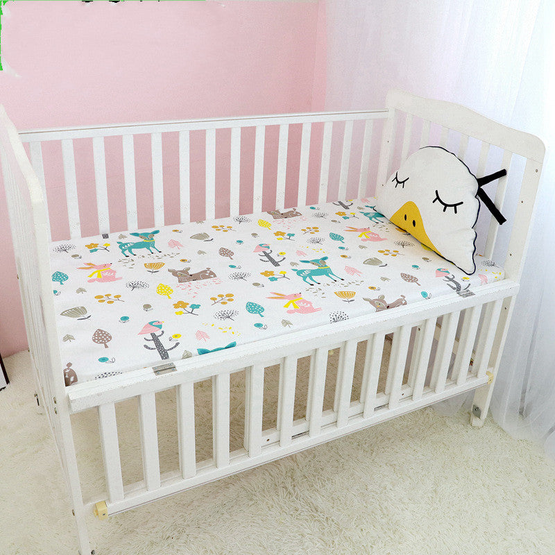 Baby Cot Cover Children's Cotton Bedspread Mattress Cover