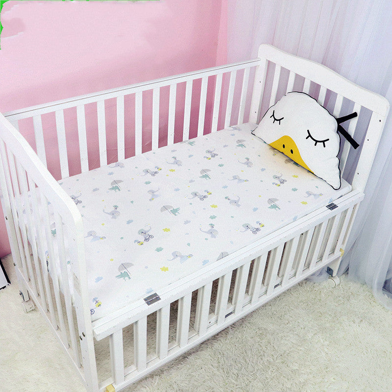 Baby Cot Cover Children's Cotton Bedspread Mattress Cover