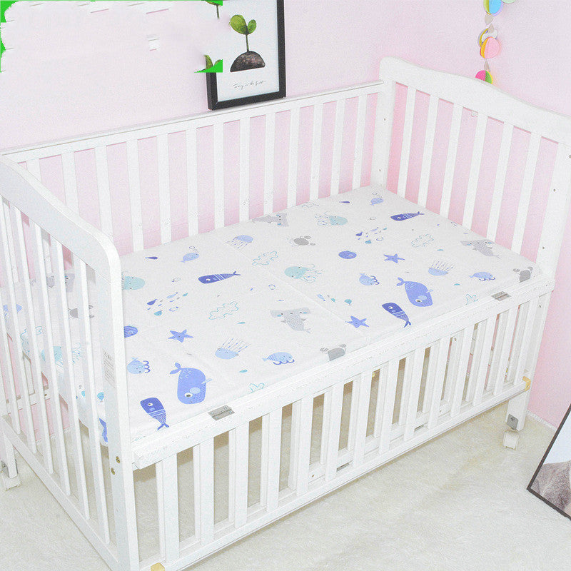 Baby Cot Cover Children's Cotton Bedspread Mattress Cover