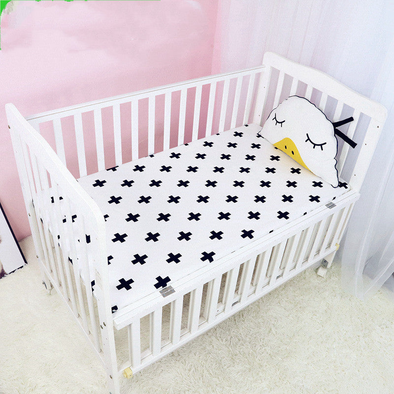 Baby Cot Cover Children's Cotton Bedspread Mattress Cover